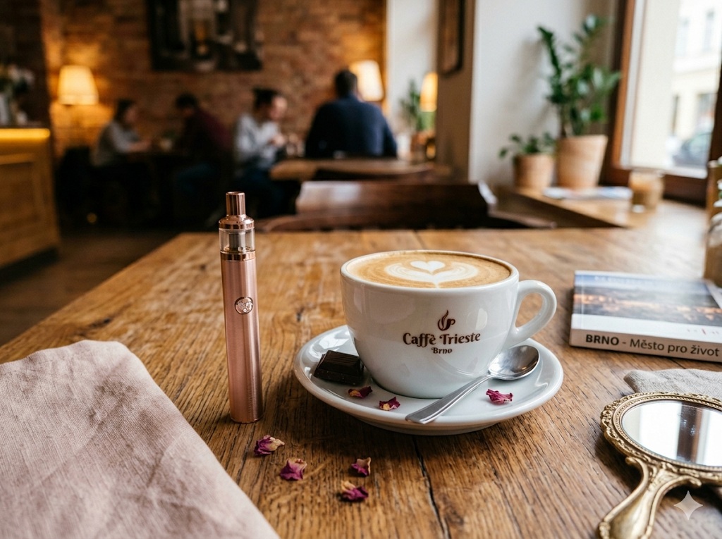Cigareta a kafe
